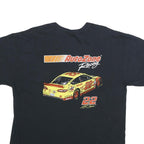 GILDAN Mens Black AutoZone Racing Graphic T-Shirt XL Short Sleeve Crew Neck