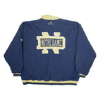 CHAMPION Notre Dame Mens Jacket Blue 2XL