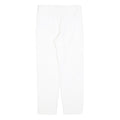 MAX MARA STUDIO Womens Polyester Blend White Slim Trousers W26 L26 Zip Casual