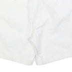 NAUTICA Mens Shorts White Casual Plain M W34 Lightweight Cotton Blend