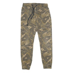 POOL JEANS Mens Cotton Blend Camouflage Trousers Regular Fit Straight W28 L28