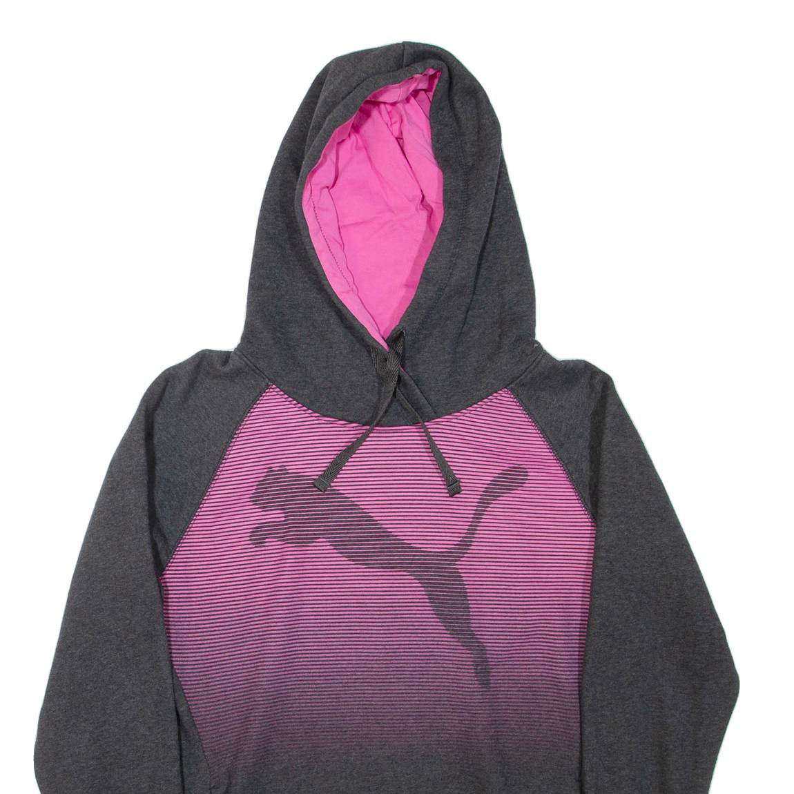 PUMA Womens Grey Hoodie L