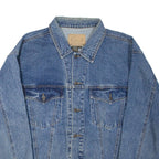 MARYK & CO Mens Denim Jacket Blue L