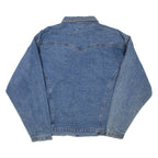 MARYK & CO Mens Denim Jacket Blue L