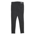 LEVI'S 710 Super Skinny Womens Jeans Black Slim Skinny Denim W29 L28 Zip Closure