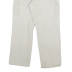 CARHARTT Mens Cream Relaxed Straight Denim Good Condition W30 L29 Workwear