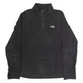 THE NORTH FACE Womens Fleece Black 1/4 Zip M