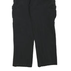 DICKIES Mens Cotton Blend Black Regular Fit Straight Leg Trousers W34 L28
