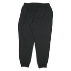CHAMPION Mens Joggers Black XL W32 L30 Cotton Blend Regular Tapered Comfortable