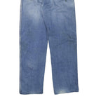 DICKIES Mens Regular Fit Denim Jeans Light Blue W32 L32 Classic Cotton Blend Zip