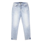 CALVIN KLEIN Womens Jeans Blue Slim Skinny Denim Light W27 L29 Zip Cotton Blend