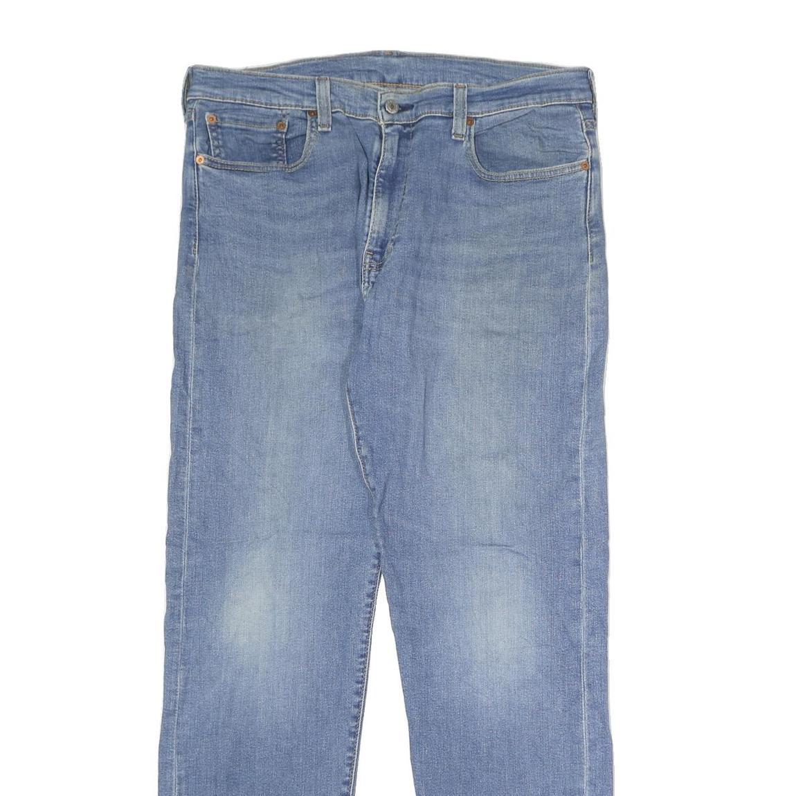 LEVI'S 502 BIG E Mens Jeans Blue Regular Straight Denim Medium W36 L34 Classic