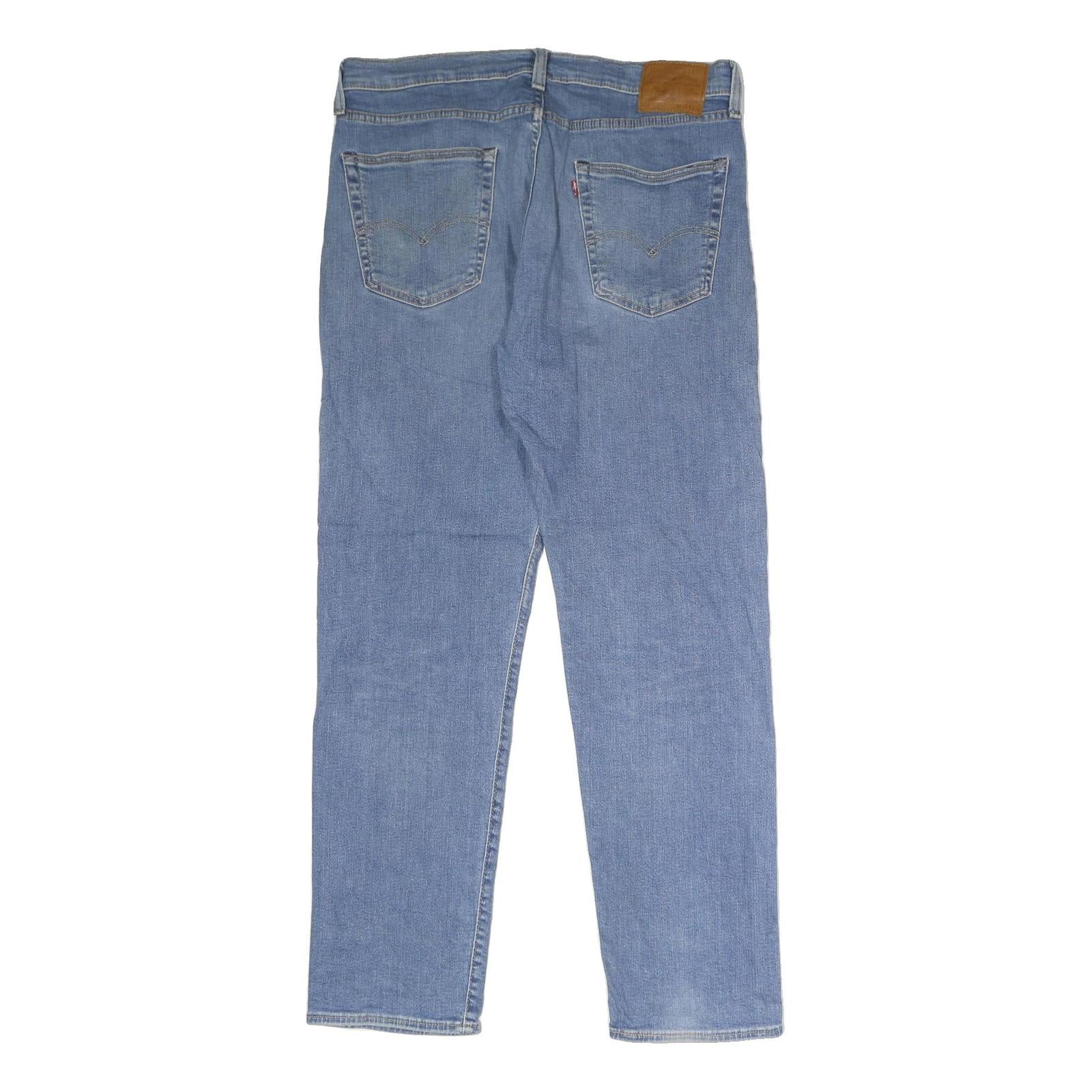 LEVI'S 502 BIG E Mens Jeans Blue Regular Straight Denim Medium W36 L34 Classic