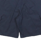 DICKIES Mens Shorts Navy Blue Cargo XL W38 Durable Cotton Blend Workwear
