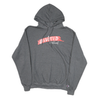 CHAMPION Mens Grey #iVoted Festival Pullover Hoodie L Cotton Blend Casual