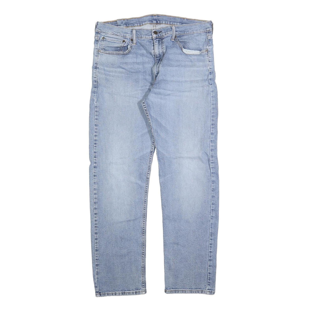 LEVI'S 505 Mens Jeans Blue Regular Straight Denim Medium W38 L32 Classic Fit Zip