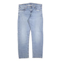 LEVI'S 505 Mens Jeans Blue Regular Straight Denim Medium W38 L32 Classic Fit Zip