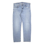 LEVI'S 505 Mens Jeans Blue Regular Straight Denim Medium W38 L32 Classic Fit Zip