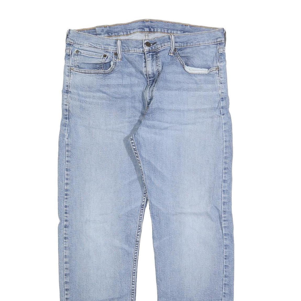 LEVI'S 505 Mens Jeans Blue Regular Straight Denim Medium W38 L32 Classic Fit Zip