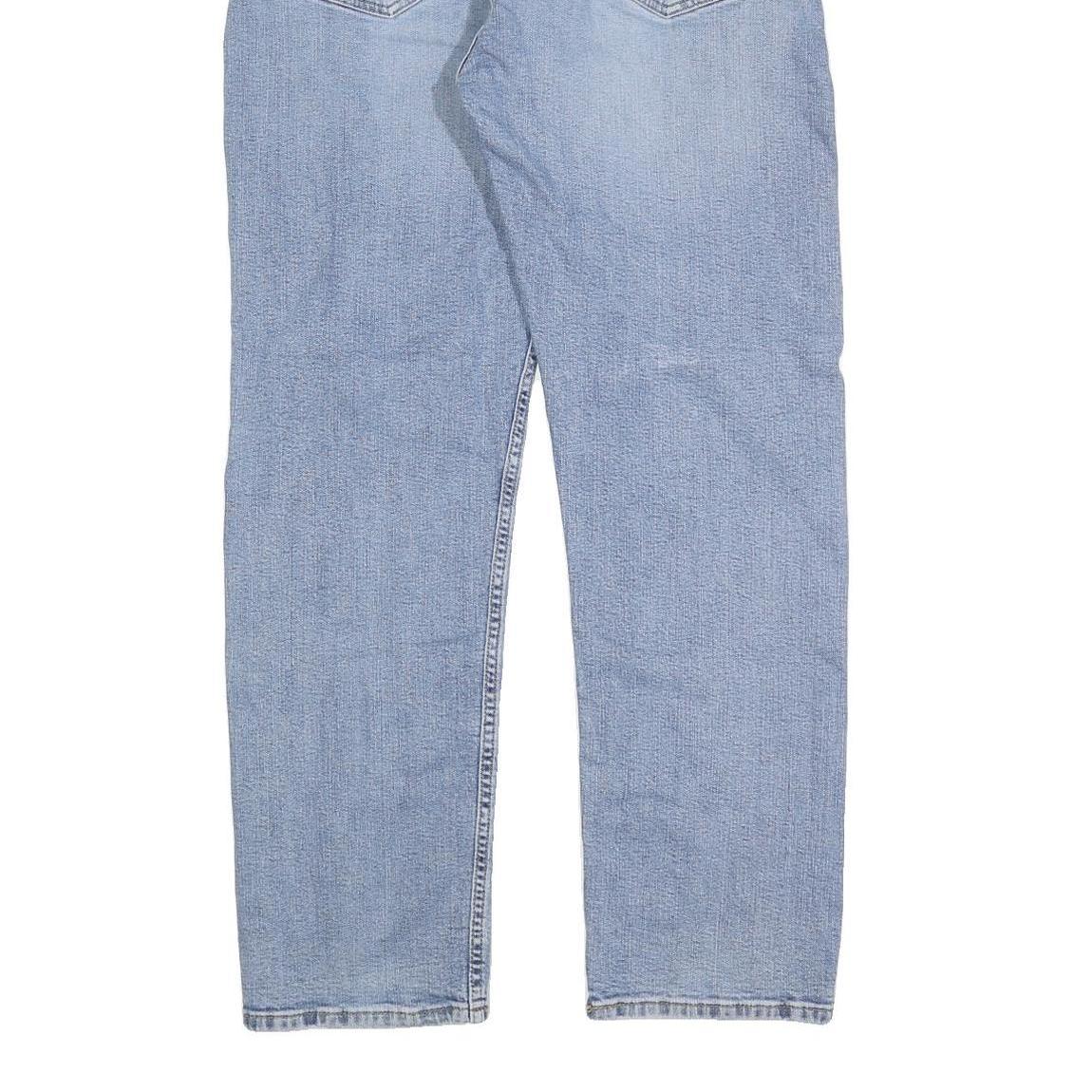 LEVI'S 505 Mens Jeans Blue Regular Straight Denim Medium W38 L32 Classic Fit Zip