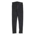 LEVI'S Mens Slim Black Denim Slim Skinny Jeans W30 L29 Stylish Cotton Blend Zip