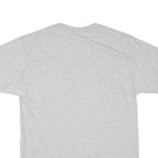 CHAMPION Mens Grey UW-Stevens Point Pointers Graphic T-Shirt L Short Sleeve Crew