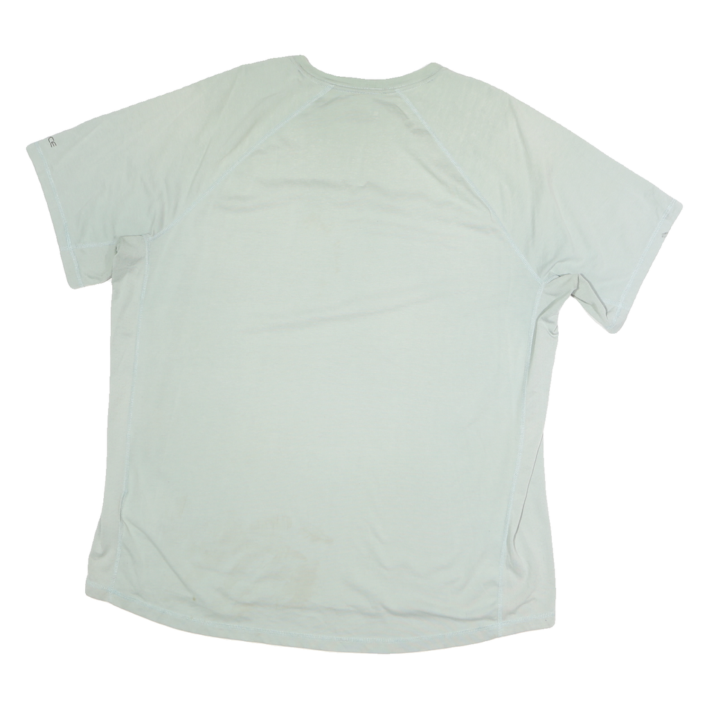 CARHARTT Womens Light Green T-Shirt XL Short Sleeve Crew Neck Casual Cotton