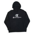 CHAMPION Womens Black Hoodie 2XL
