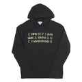 CHAMPION Mens Black Hoodie S Cotton Blend Pullover Hooded Sweatshirt