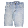 WRANGLER Mens Shorts Blue Denim Casual L W36 Classic Cotton Summer