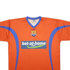 OWAYO Mens Orange & Blue Football Shirt XL Short Sleeve V-Neck Giambonini 10