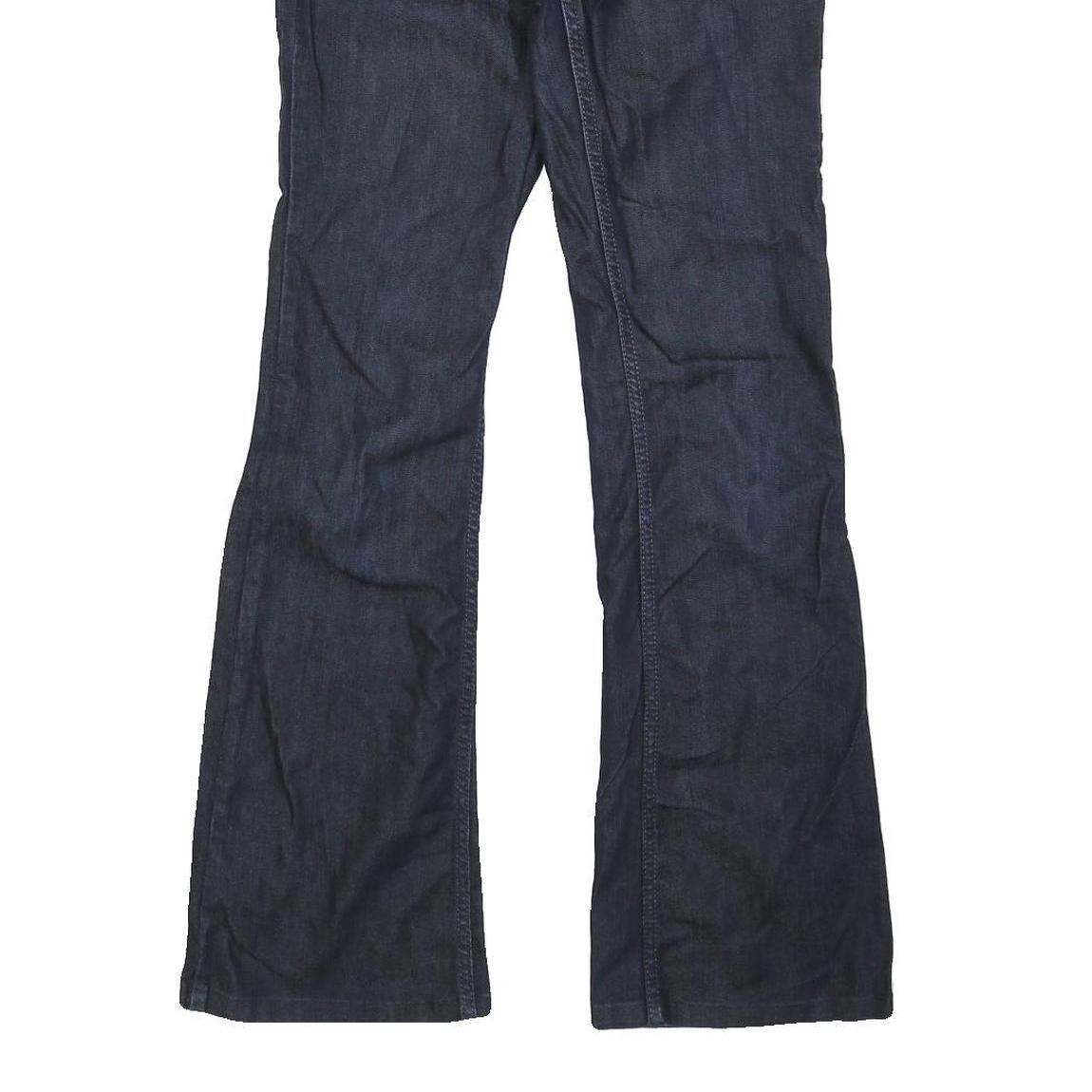 DEPT Womens Jeans Blue Regular Bootcut Denim Raw W26 L30 Stylish Comfort Fit