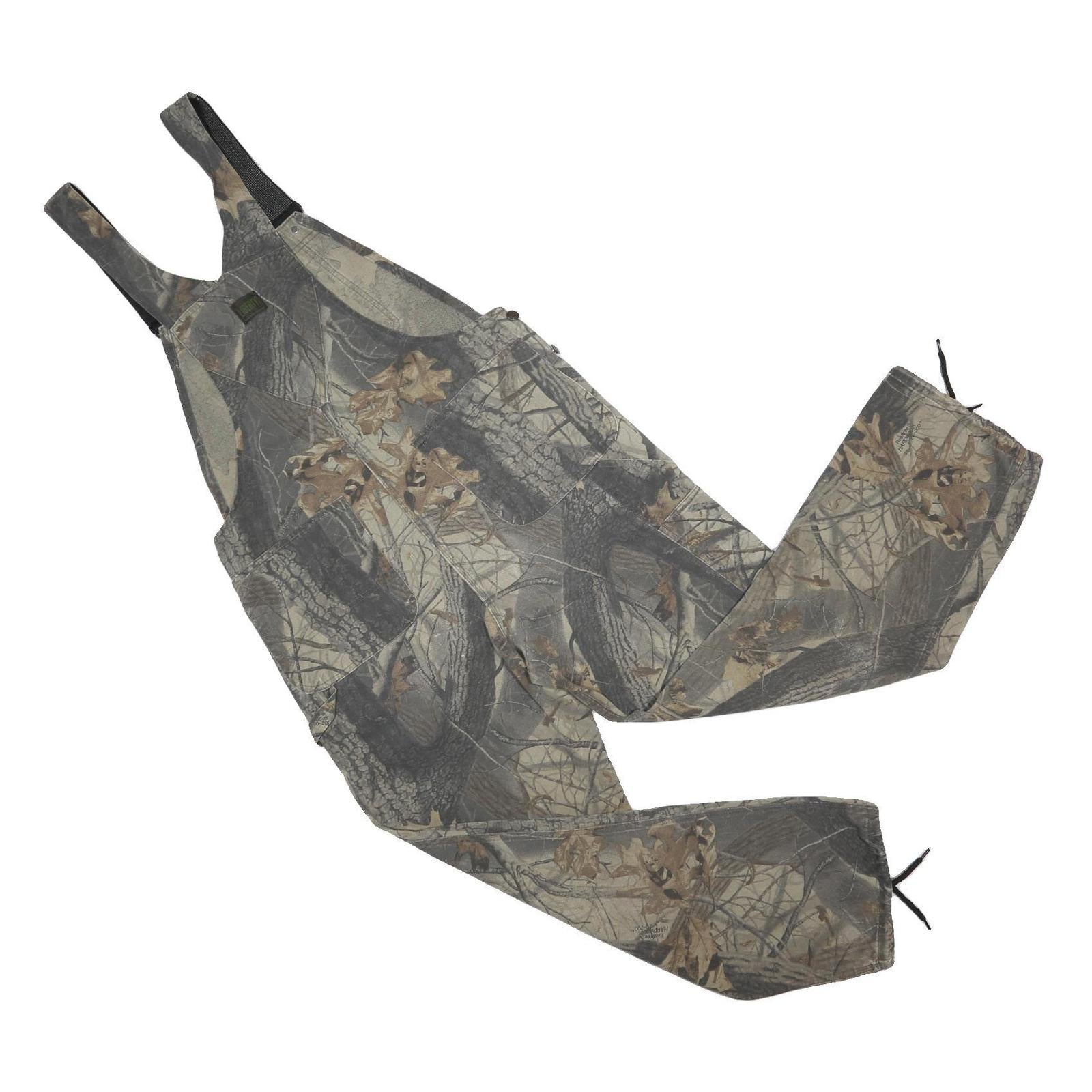 LIBERTY Mens Beige Brown Camouflage Cotton Blend Dungarees L W42 L41 Outdoor