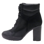 TIMBERLAND Lace-Up Boots Black Leather Womens UK 4.5