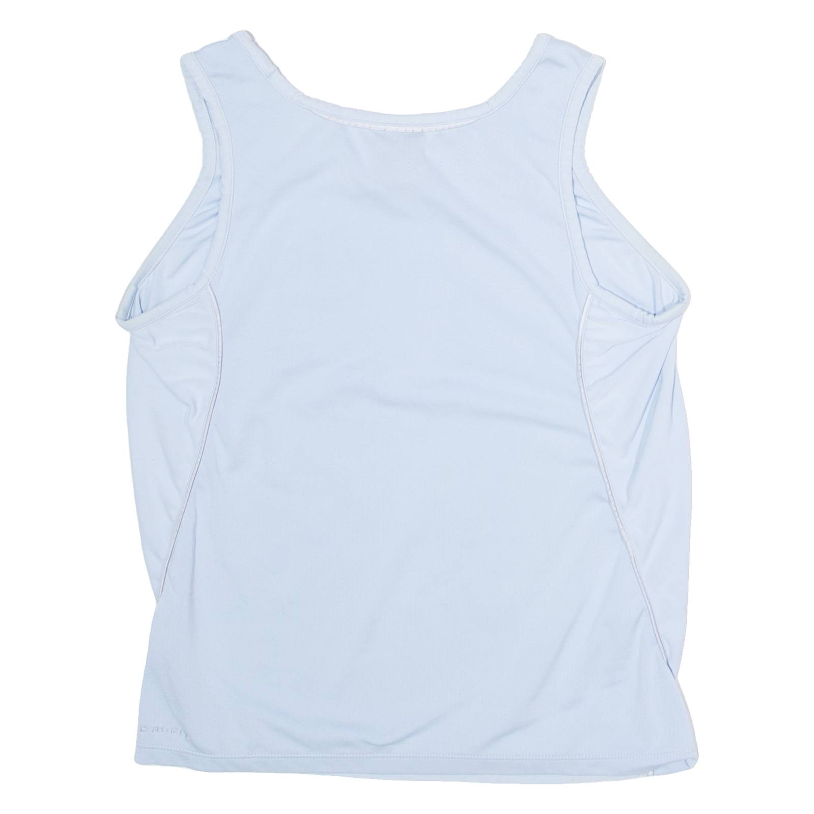 NIKE Womens Vest Blue Sleeveless M