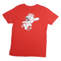 FANATICS Mens Red Graphic T-Shirt L Short Sleeve Crew Neck Cotton Casual