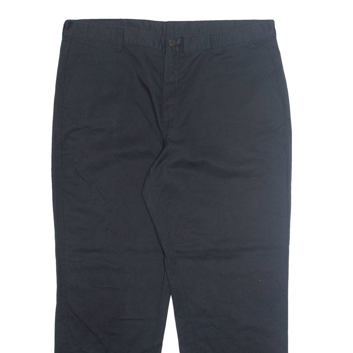 DICKIES Chino Mens Trousers Black Regular Straight W40 L32