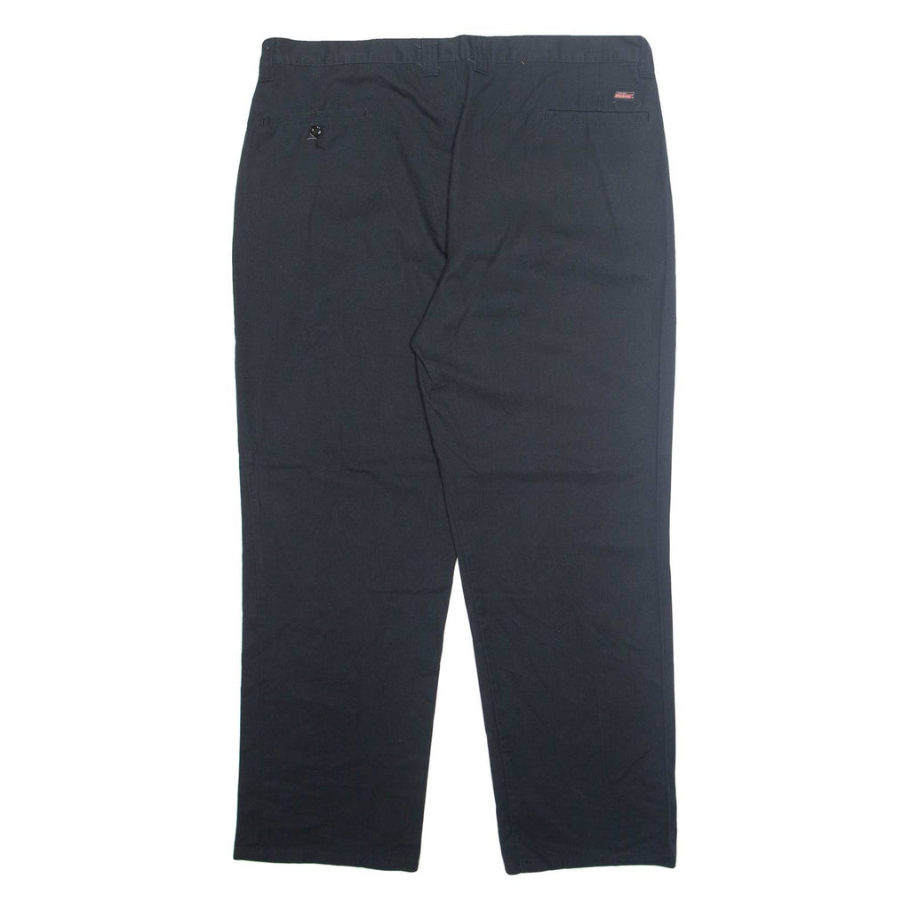 DICKIES Chino Mens Trousers Black Regular Straight W40 L32