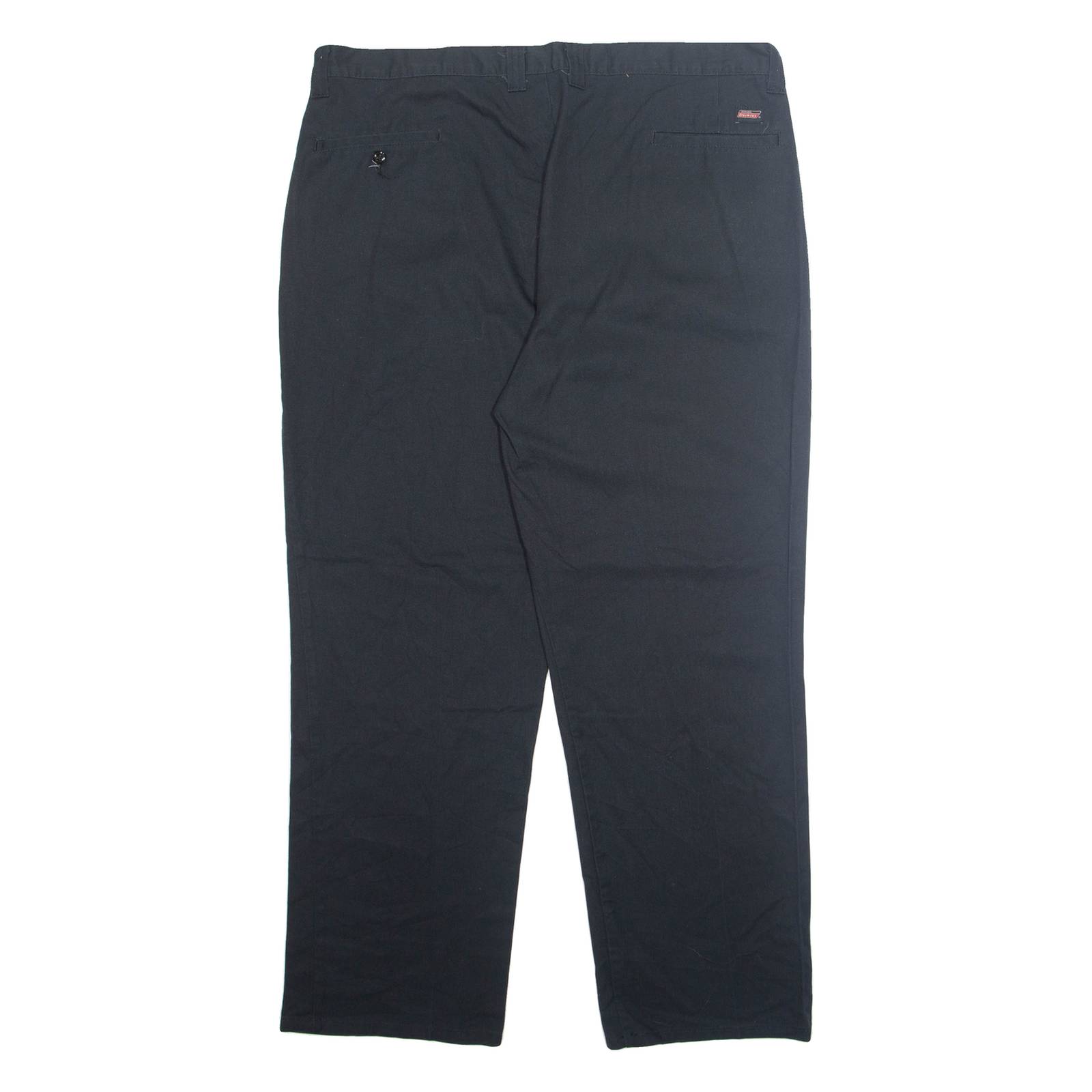 DICKIES Chino Mens Trousers Black Regular Straight W40 L32