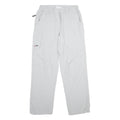 K-TEC Womens Polyamide White Regular Straight Trousers W28 L32 Outdoor Zip