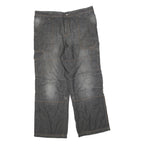 CHEROKEE Mens Jeans Blue Relaxed Cargo Denim Medium W38 L30 Utility Pockets