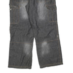 CHEROKEE Mens Jeans Blue Relaxed Cargo Denim Medium W38 L30 Utility Pockets