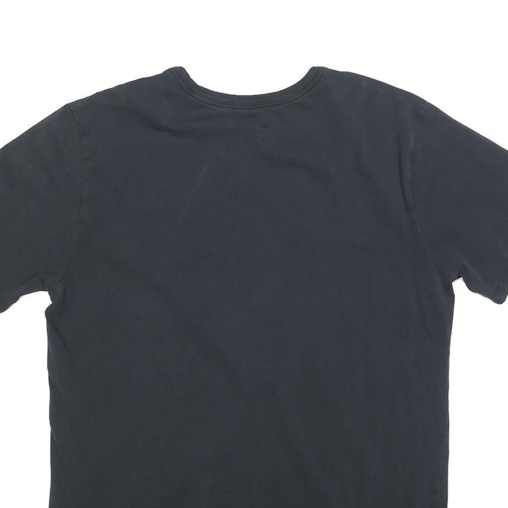 NIKE Mens Black L T-Shirt Short Sleeve Crew Neck Cotton Casual Sportswear