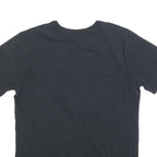 NIKE Mens Black L T-Shirt Short Sleeve Crew Neck Cotton Casual Sportswear