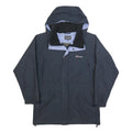 BERGHAUS Womens Navy Blue Outdoor Jacket L Polyester Zip Hooded Plain