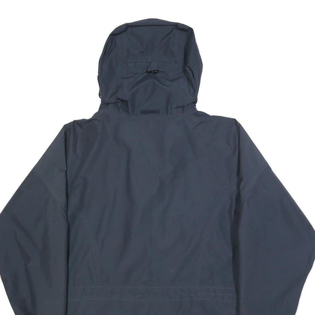 BERGHAUS Womens Navy Blue Outdoor Jacket L Polyester Zip Hooded Plain