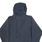 BERGHAUS Womens Navy Blue Outdoor Jacket L Polyester Zip Hooded Plain