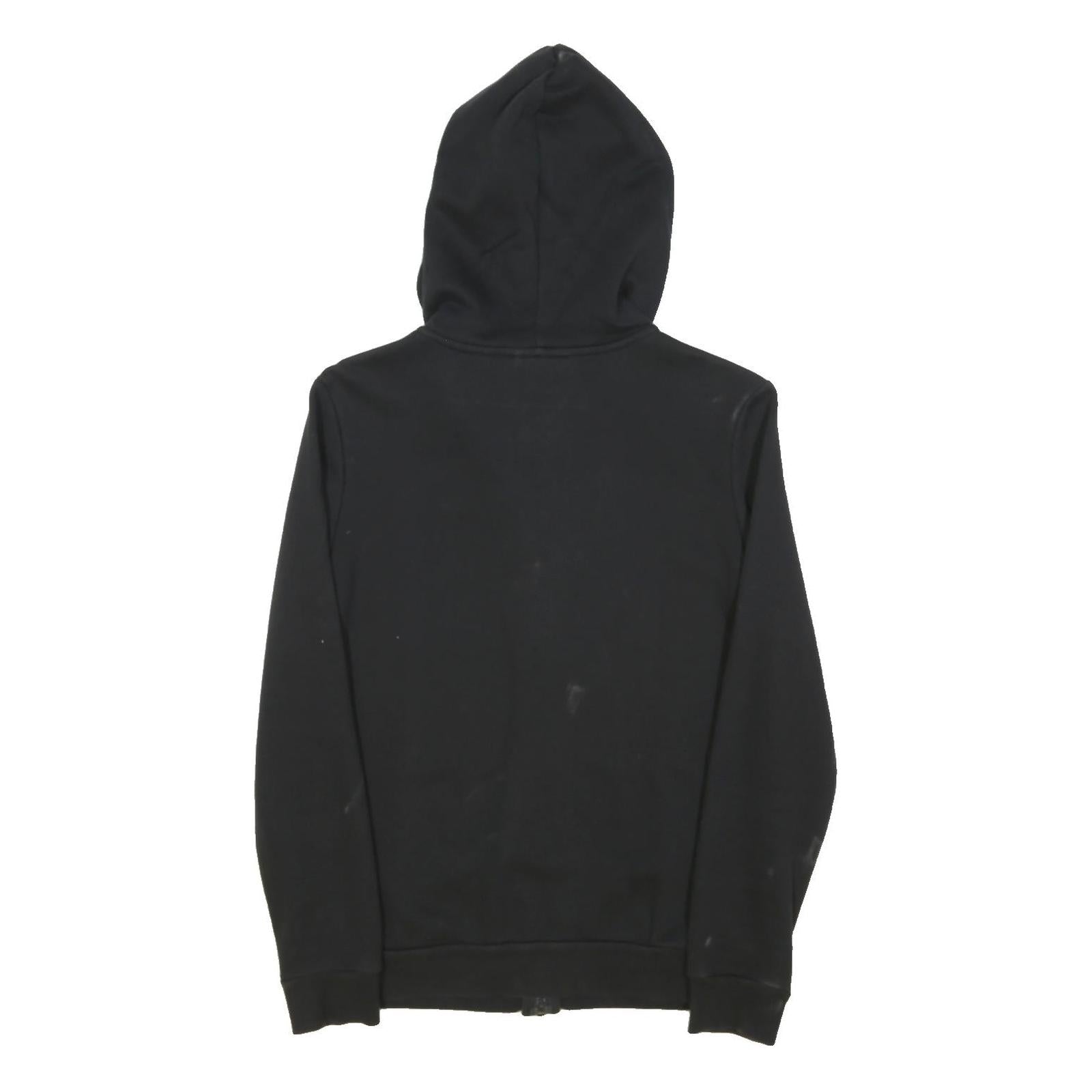 PUMA Mens Black Pullover Hoodie S Zip Up Casual Sweatshirt