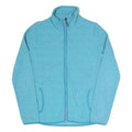 SNOW TECH Womens Blue Jacket M Polyester Blend Plain Zip Lightweight Casual