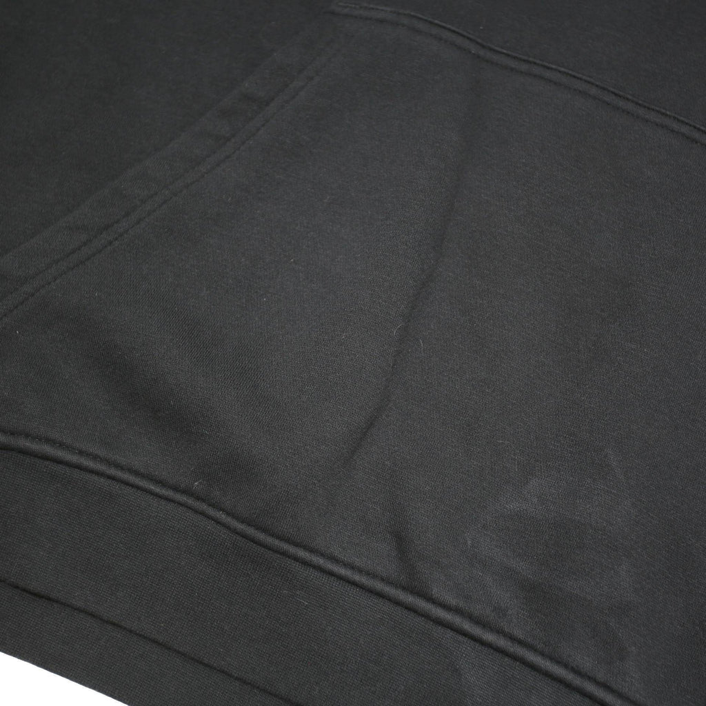 ADIDAS ORIGINALS Mens Black Hoodie L Cotton Blend Classic Trefoil Logo